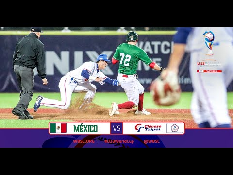 Highlights: Mexico vs. Chinese Taipei - WBSC U-23 Baseball World Cup - Super Round
