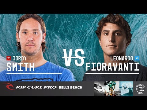 Jordy Smith vs. Leonardo Fioravanti - Round of 32, Heat 16 - Rip Curl Pro Bells Beach 2019
