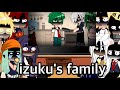 Pro Heroes LOV And Class 1 A React To Izuku S Family Mha Bnha Gacha Club Life MYAU
