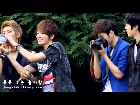 [Fancam] 110724 Sungjong, L, Dongwoo, Sungyeol @ Fanmeeting