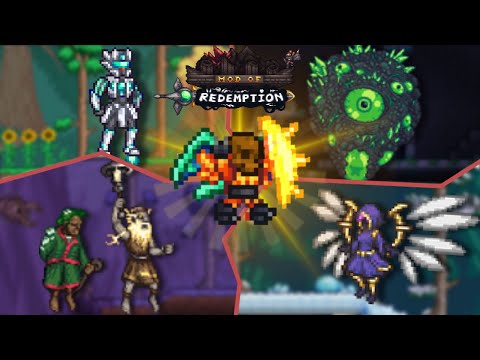 I played terraria's MOD OF REDEMPTION | Full Movie