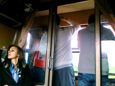 RAPID TIMISOARA IN TREN