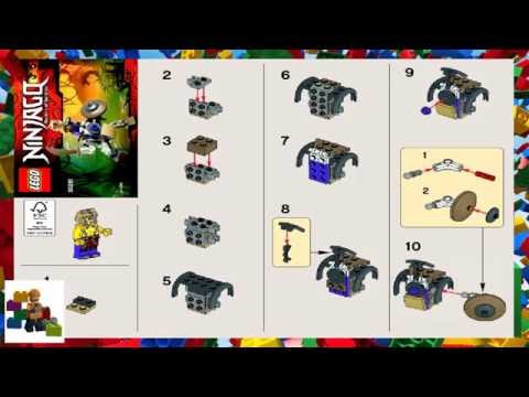 LEGO instructions - Ninjago - 30291 - Anacondrai Battle Mech