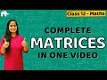 Matrices Class 12 Maths NCERT Chapter 3 CBSE JEE One Shot हिंदी में