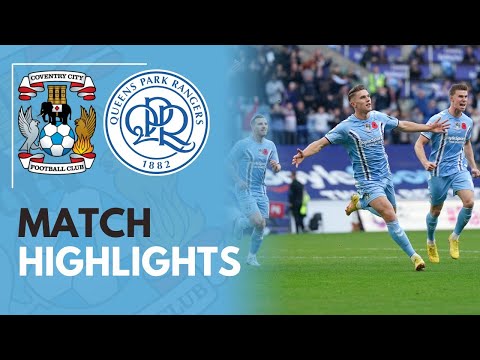 FC Coventry City 2-0 FC QPR Queens Park Rangers Lo...