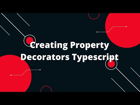 Typescript Tutorial #69 Creating Property Decorators Typescript