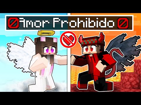 Lin Games - AN ANGEL and a DEMON FALL IN LOVE in MINECRAFT 😇👿 with SILVIOGAMER