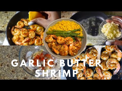 Easy Garlic Butter Shrimp| Best Ever Garlic Shrimp
