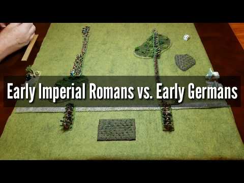 Early Imperial Romans vs. Early Germans DBA 3.0