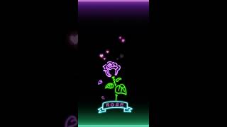 Galaxy themes : [YEAH] Neon purple rose