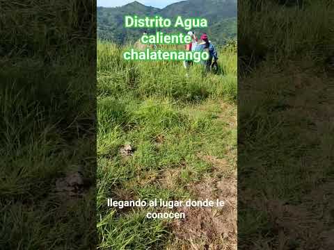 La piedra movediza chalatenango centro distrito agua caliente