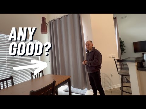 H.VERSAILTEX Blackout Curtain Review | 100"x108" Extra Wide Panel for Sliding Doors or Room Divider