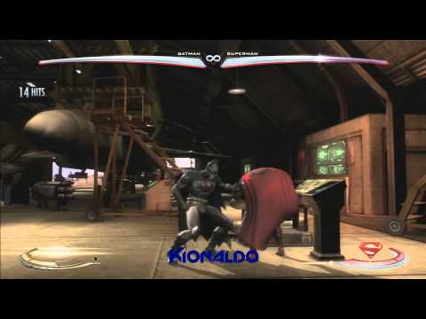 IGAU - Batman 53% one bar interactible corner combo (Injustice Gods Among Us)