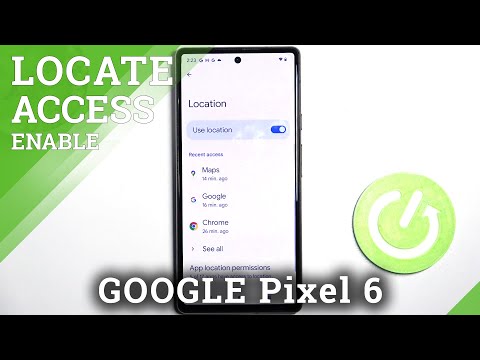 How to Turn On/Off Location on GOOGLE Pixel 6 – Manage Location Settings