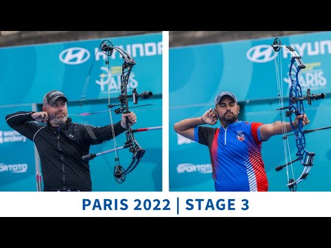 Braden Gellenthien v Jean Pizarro – compound men bronze | Paris 2022 World Cup S3