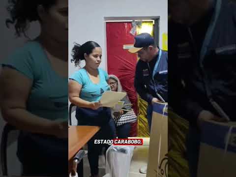 Valencia, Estado Carabobo, se hace entrega de dispositivos médicos a través  1x10 del buen gobierno.