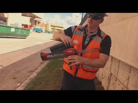 How to change Hilti epoxy cartridges HY-200 & RE-500