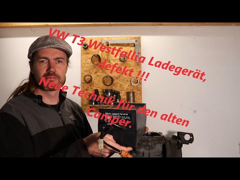 VW T3 Westfallia Ladegerät im Detail, und warum vielleicht der Tausch gegen ein neues sinnvoll ist?