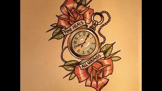 How to Draw a Pocket Watch Tattoo