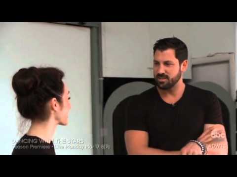 Maksim Chmerkovskiy & Meryl Davis - First Look Rehearsals
