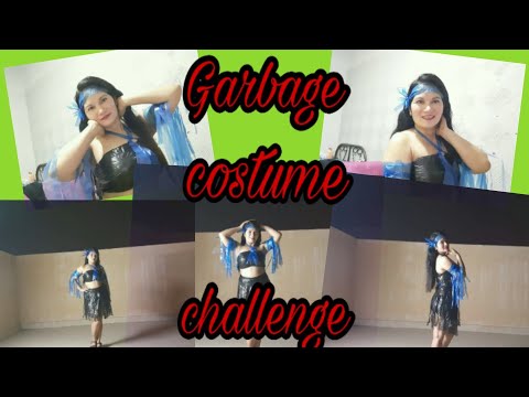 GARBAGE COSTUME CHALLENGE IN TIKTOK/DJ CORA