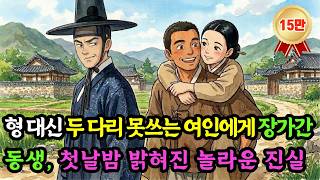 Download lagu 야담 | 형 대신 다리 못 쓰는 신부에게 억지로 장가간 동생, 첫날밤 신부의 비밀을 알고도 도망치지 않은 이유는? mp3 Download lagu 야담 | 형 대신 다리 못 쓰는 신부에게 억지로 장가간 동생, 첫날밤 신부의 비밀을 알고도 도망치지 않은 이유는? mp3