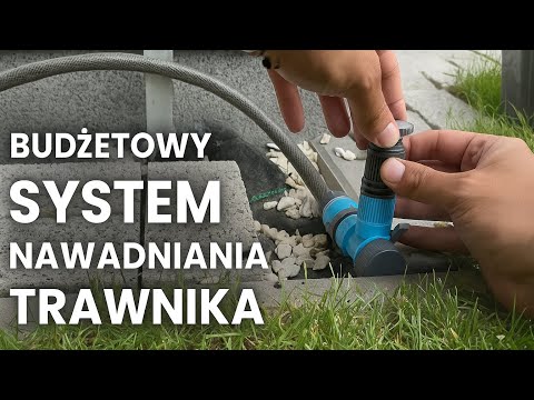 Budżetowy system nawadniania trawnika 💧 Zraszacze Cellfast ukryte w rabacie! / TechTata!
