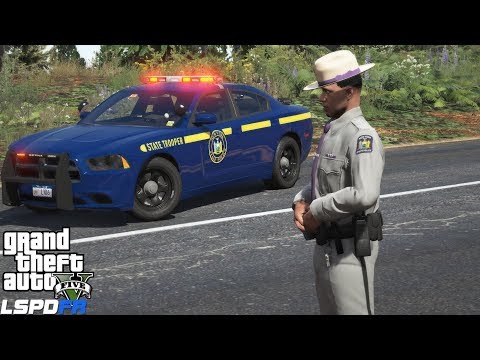 GTA 5 LSPDFR #739 New York State Police Patrol With New Uniforms