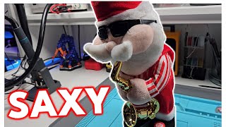 SANTA can't play Sax | Can I FIX him? (SHOULD I fix him?)