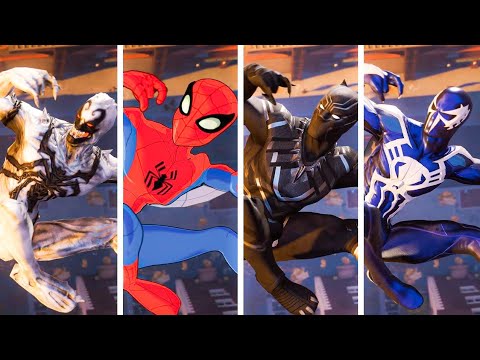 Peter Crafts His MOD Suit Scene - Marvel's Spider-Man [PART 1]