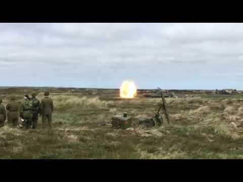 Åben Hede 2018 live fire display Leopard 2A5 DK