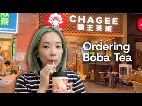 Ordering Bubble Tea comprehensible input video thumbnail