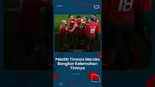 Gagal Maju ke Final Piala Dunia 2022, Pelatih Timnas Maroko Ungkap Kelemahan Timnya