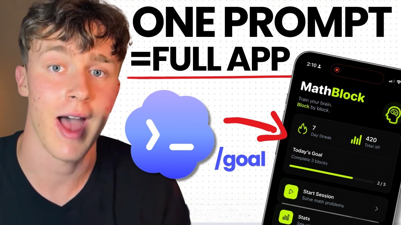 I Used Codex /goal to Build a Fully Working App, and the Result Was Insane...