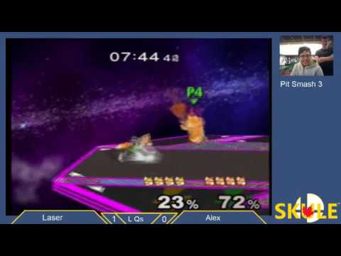 Pit Smash 2.3 Melee - Alex(Fox) vs Laser(Fox)