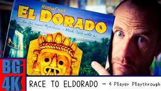 Quest for Eldorado Boardgames 4K - 4 Player Live Stream