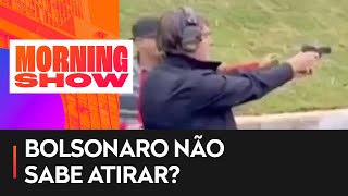Bolsonaro diz que seria fácil atirar em youtuber ‘gordinho’