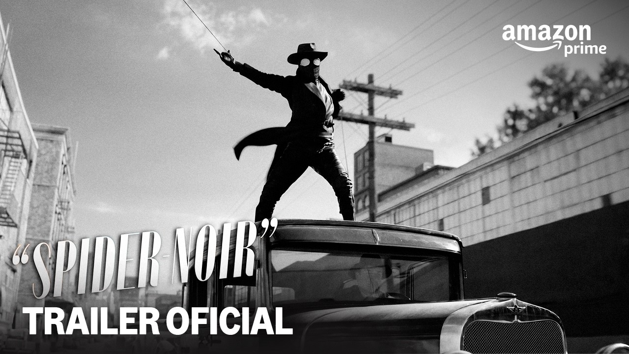"Spider-Noir" - Trailer Final Preto & Branco Autêntico | Prime Video