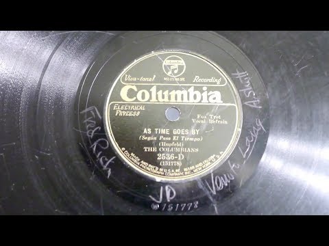 "As Time Goes By' - The Columbians v/Smith Ballew