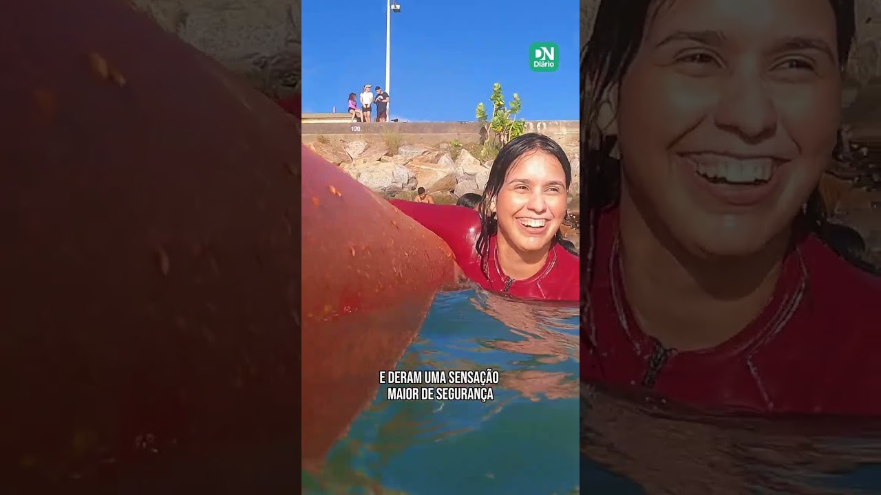 Imagem da notícia Conheça o projeto que imita piscina com raias para pessoas nadarem no mar de Fortaleza