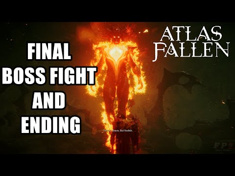 Atlas Fallen Final Boss Fight and Ending, Credit Full Cutscene
