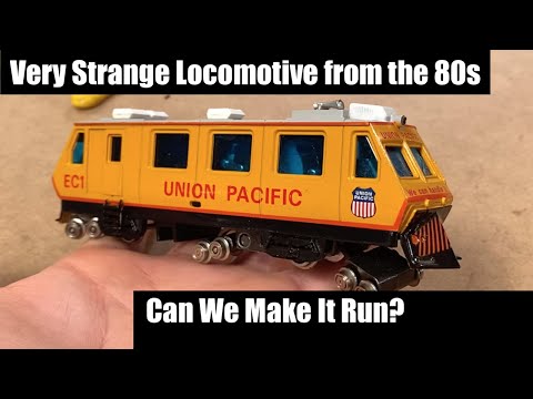 Very Strange Bachmann Locomotive from the 80s - Track Geometry Car