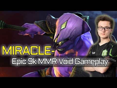 Miracle- Epic 9k MMR Void Gameplay