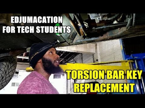 How To Remove Torsion Bar Keys 2000-2006 Chevy Suburban