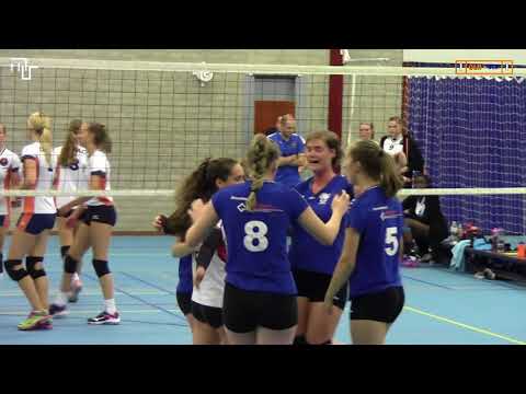 Volleybal Dames 1e kl. C: Olhaco D2 - VC Sleen D1 [30-09-2017]