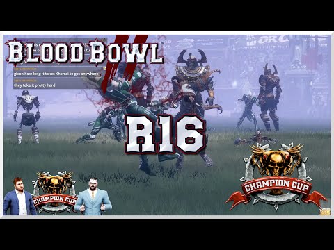 Blood Bowl 2 - CCL S46 Ro16 - 1337 (Khemri) vs. MisspelledTree (Elven Union)