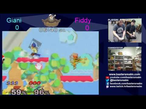 Baxter's SSM #20 - Gianni (Samus) vs Fiddy (Falco) WR1