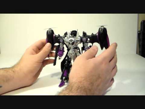 Trnsformers review Knight Morpher Airborne Squad Warper aka Skywarp