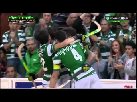 Sporting 2 - 0 Barcelona (Supertaça Europeia Hóquei em Patins)