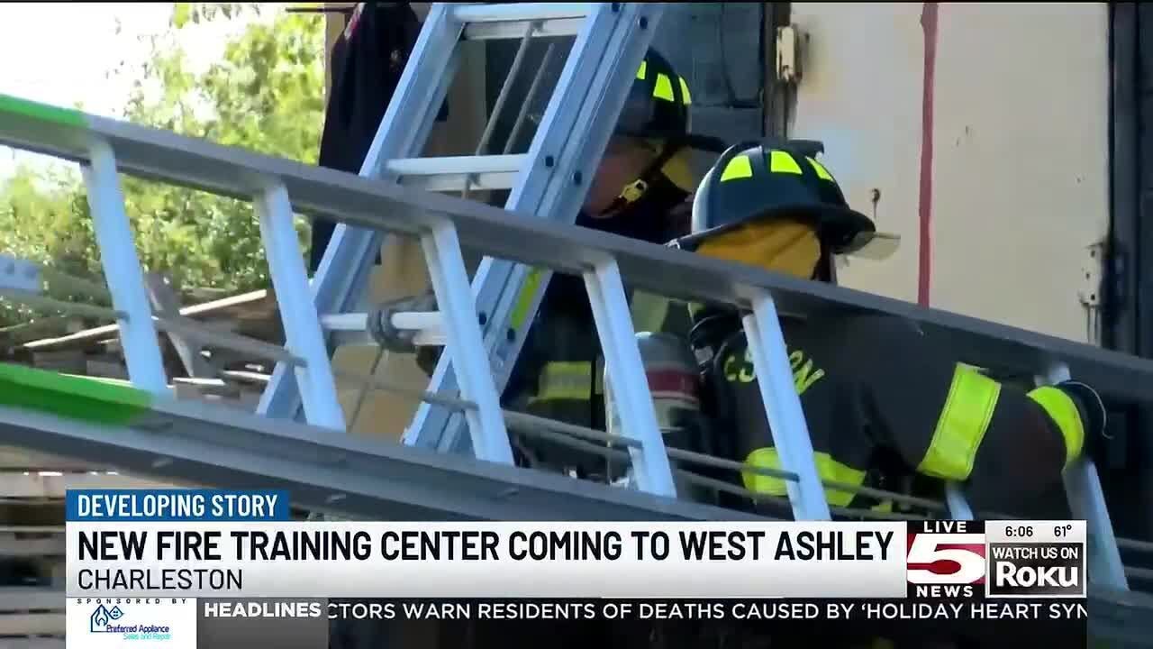 VIDEO: City leaders moving forward with new West Ashley fire department training center